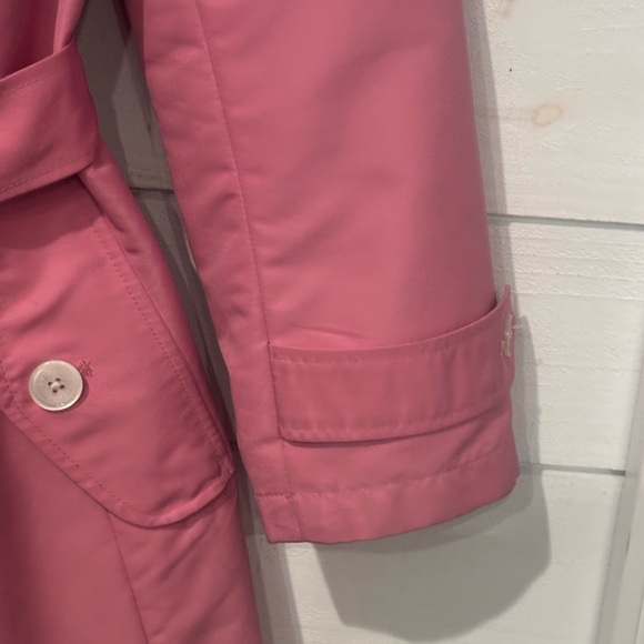 Ralph Lauren Pink Trench Coat Classic Tailored Design size 1X - Picture 11 of 16